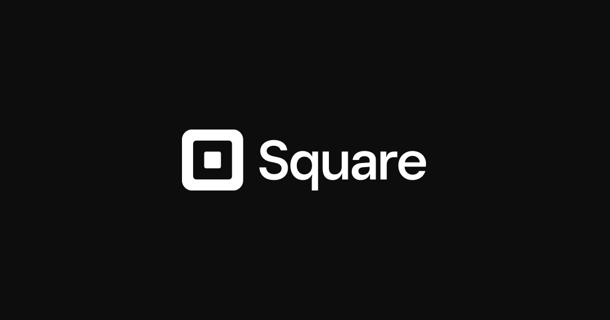 Square Up company providing retail solutions to accept payments through hardware machines and online